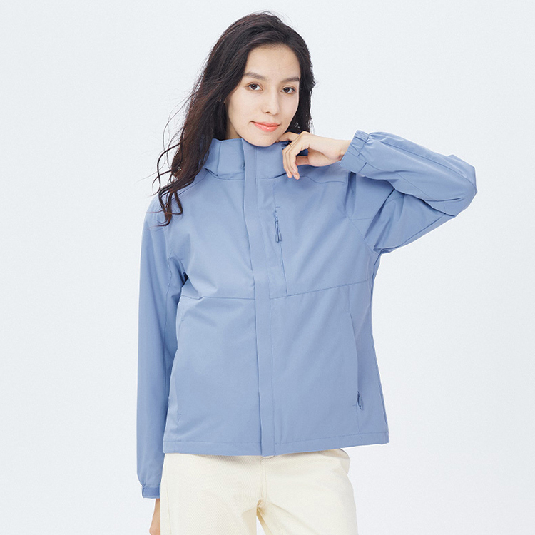HT048-023-1男女款骆驼同款三合一侣行两件套